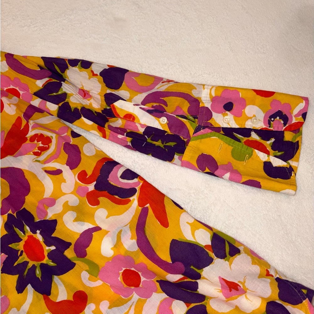J. Crew Multicolor Floral Shirt - Picture 5 of 8